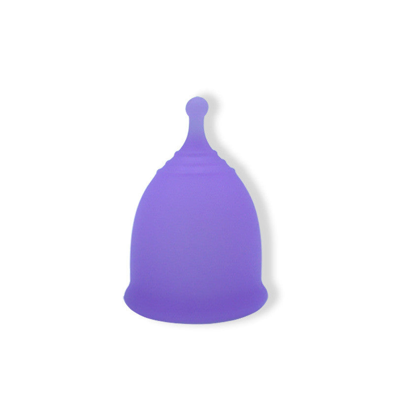 Medical Grade Silicone Menstrual Cup in black, reusable period care solution for comfortable menstrual management.