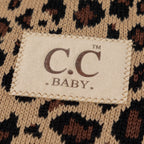 Home Leopard Knit Baby Blanket
