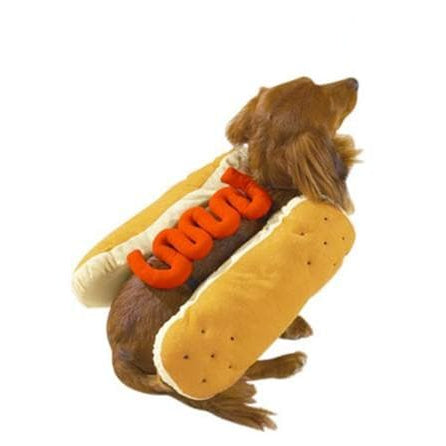 Hot Diggity Dog with Ketchup Dog Costume