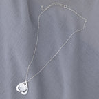 Sterling Tibetan Devoted Heart Necklace