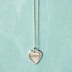 Sterling Tibetan Devoted Heart Necklace