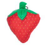 Strawberry Squeaker Dog Toy