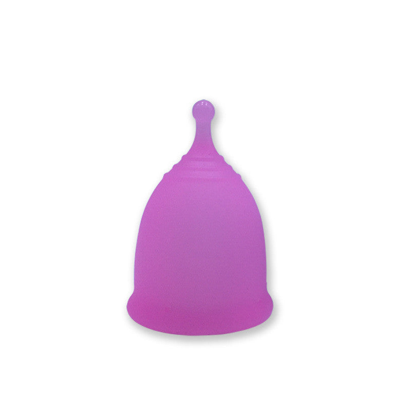 Medical Grade Silicone Menstrual Cup in black, reusable period care solution for comfortable menstrual management.