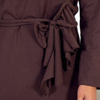 Organic Cowl Neck Dress