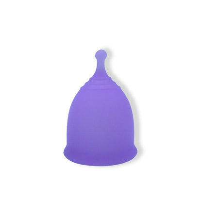 Medical Grade Silicone Menstrual Cup in black, reusable period care solution for comfortable menstrual management.