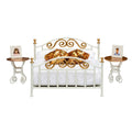 Smaland Bedroom Set with Brass Bed