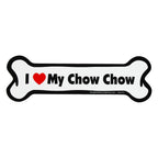 I Love My Dog Car Magnet: Breeds A - K