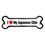 I Love My Dog Car Magnet: Breeds A - K
