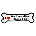 I Love My Dog Car Magnet: Breeds A - K