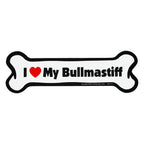 I Love My Dog Car Magnet: Breeds A - K