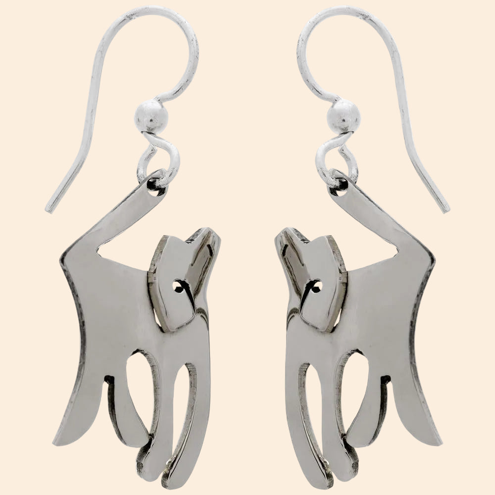 Dancing Dog Earrings