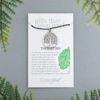 Mindful Living Sterling Necklace