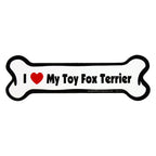 I Love My Dog Car Magnet: Breeds L - Z
