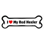 I Love My Dog Car Magnet: Breeds L - Z