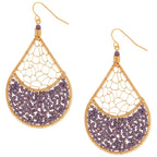 Threads & Beads Gold-Plated Earrings