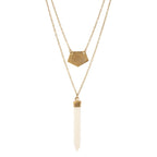 Layered Spike Necklace