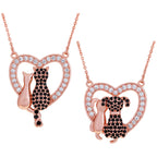 Waiting For You Paw Necklace
