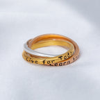 Daily Reminder Trio Fidget Ring