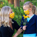 Children's Pleated Face Mask & Carrying Bag