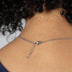 Mindfully Living Pewter Necklace