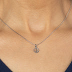 Mindfully Living Pewter Necklace
