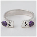 Kitty Cat Sterling Toe Ring