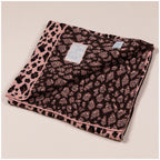 Home Leopard Knit Baby Blanket