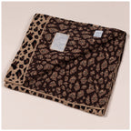 Home Leopard Knit Baby Blanket