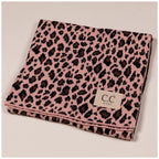 Home Leopard Knit Baby Blanket