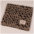 Home Leopard Knit Baby Blanket