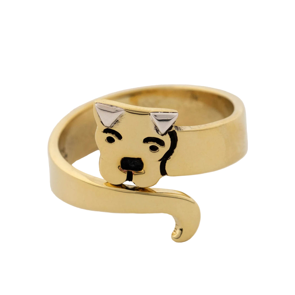 Sweet Dog Hugger Ring