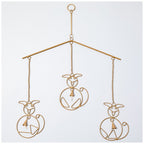 Cat & Dog Iron Wind Chime