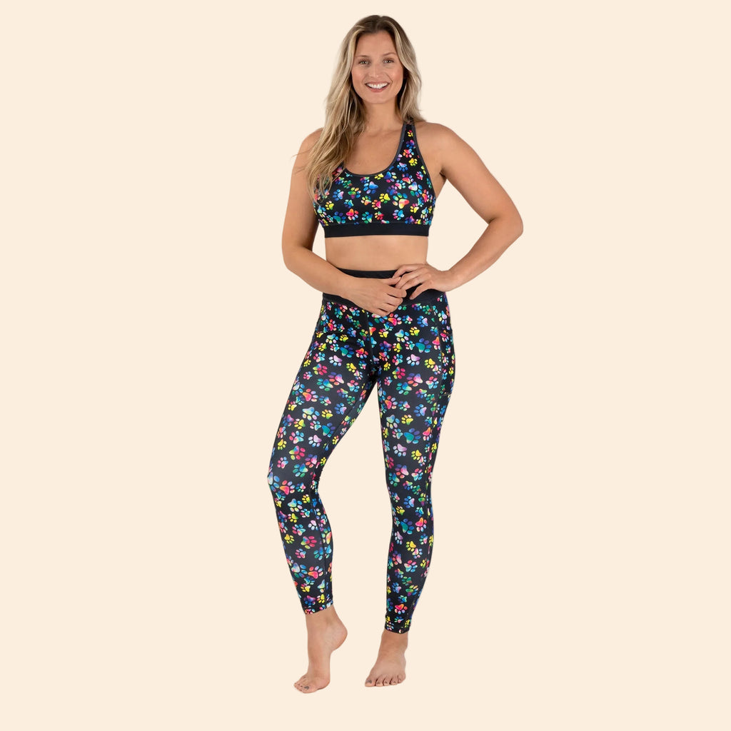 Racerback Sports Bra & Legging Set