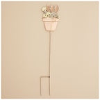 Sweet Bunnies Mixed Metal Plant Stake