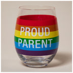 Proud Parent Stemless Wine Glass