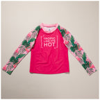 Kids Long Sleeve Rashguard Swim Shirt