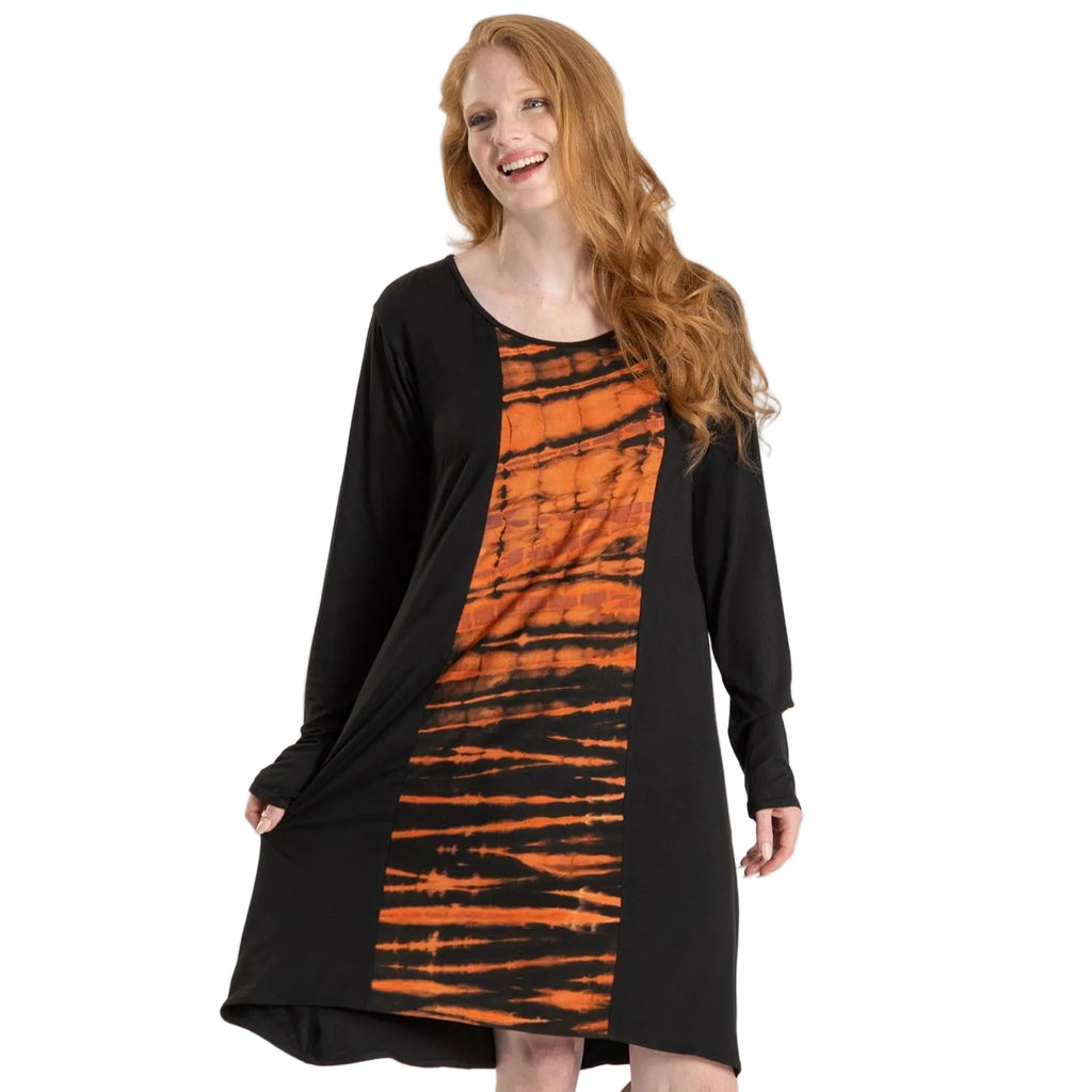 Center Lane Tie-Dye Dress