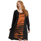 Center Lane Tie-Dye Dress