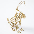 Origami Dog Ornament