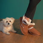 Paw Print Faux Suede Ankle Boots