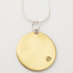 Cute Dog Moonlight Sterling Necklace