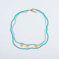 Iraqi Seed Beaded Strand Necklace