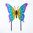 Fluttering Friends Silhouette Garden Stake