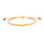 Pink Woven Adjustable Bracelet