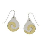 Swirl Cloud Sterling Silver Earrings