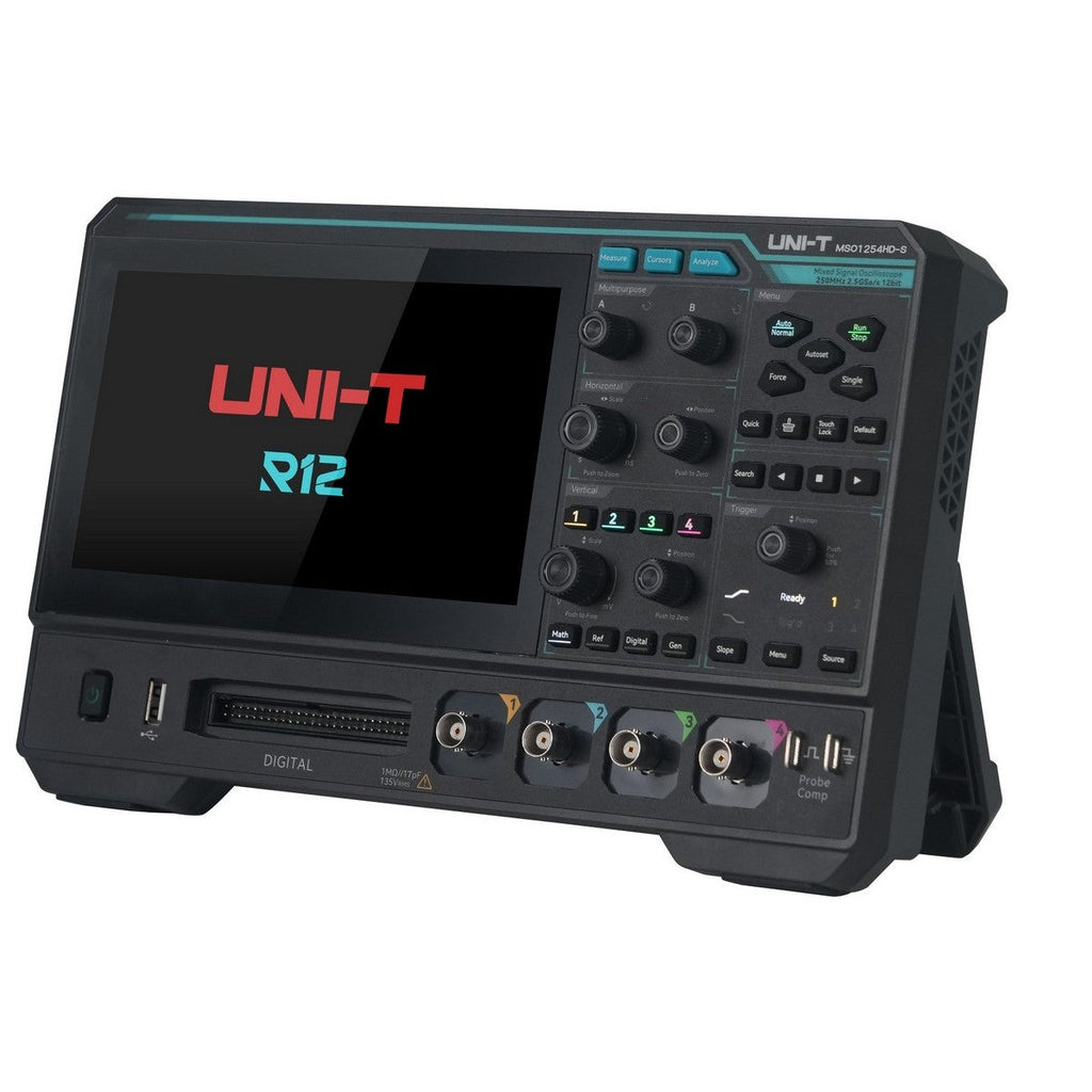 MSO1254HD-S 250 MHz 4Ch 12-Bit MSO with Signal Generator