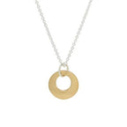 Circle Gold-Plated Necklace