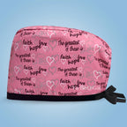 Cartoon Print Medical Scrub Cap