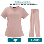 High Quality Nurse Medical Uniform Scrubs Set