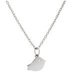 Baby Bird Friends Pewter Necklaces - Set of 2